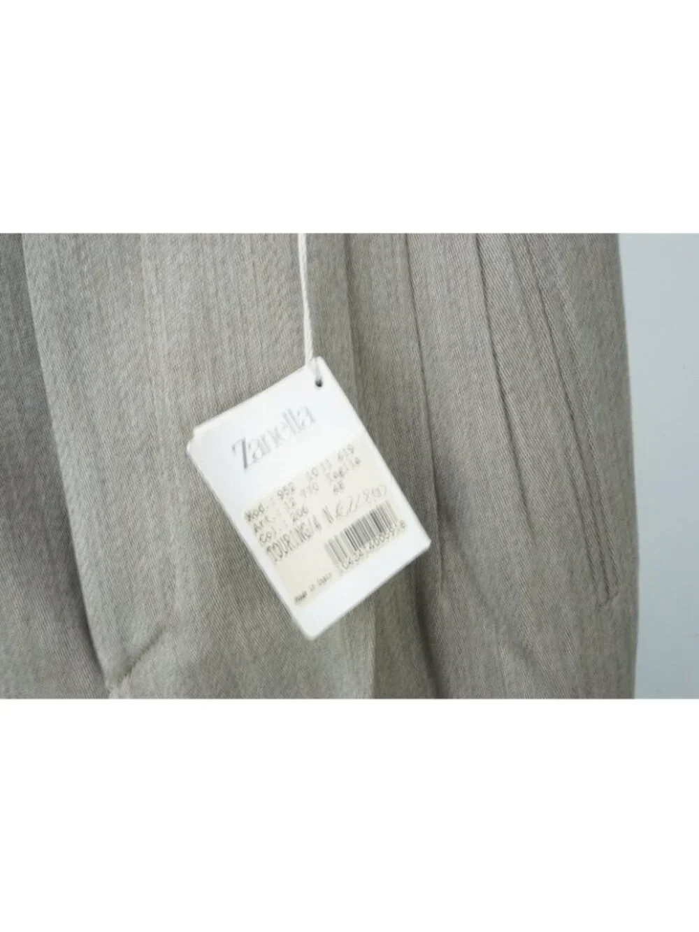 Zanella Touring Brown Woven 100% Wool Dress Pant 48R EU BRAND NEW